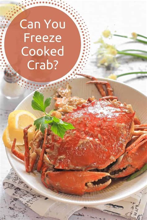 how to freeze fresh crab|How to Freeze Crab: A Guide for Seafood Lovers .